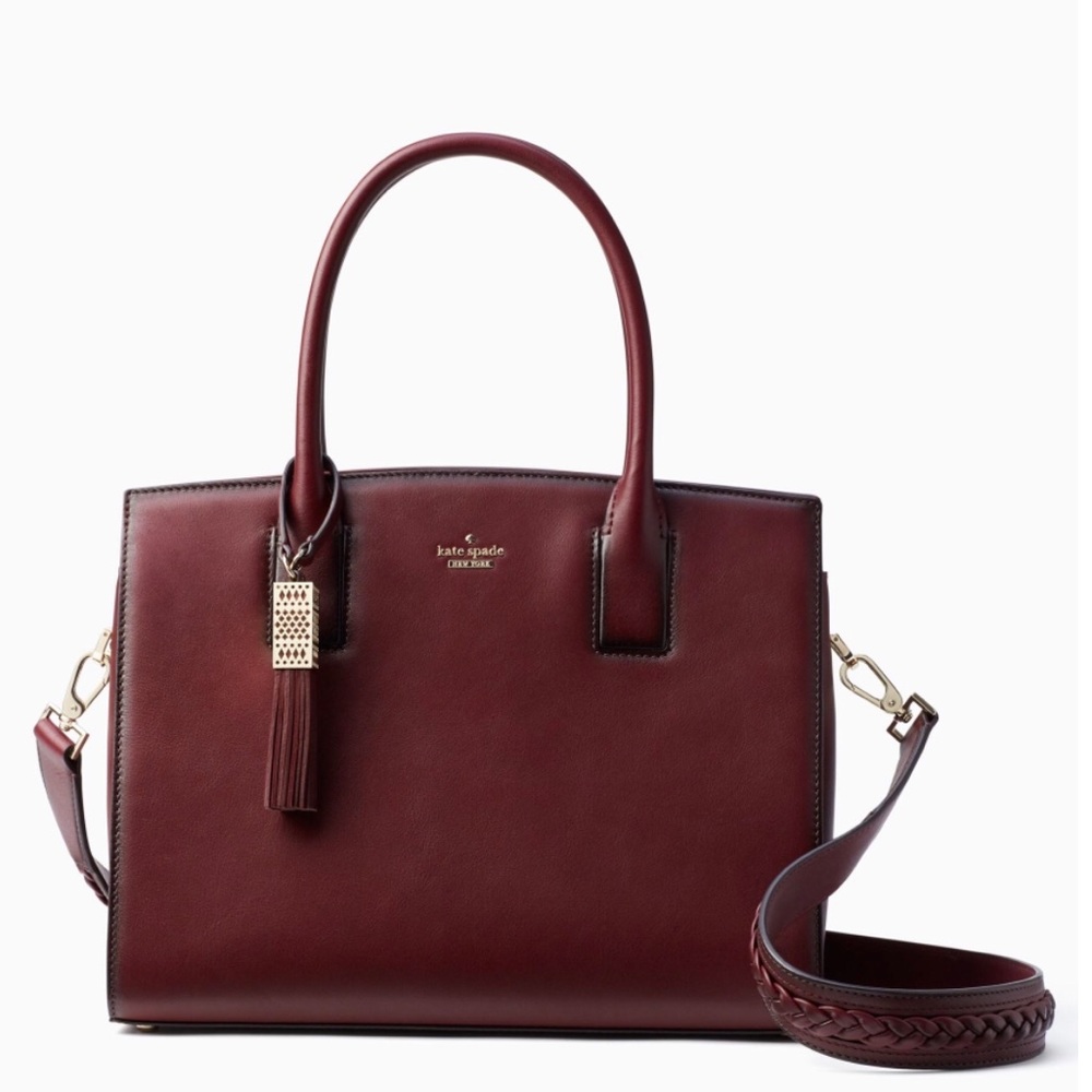MWT Madison Ave Ridley Street Small Blanca Satchel